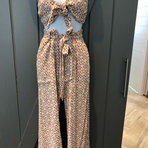 Printed two piece outfit worn once!